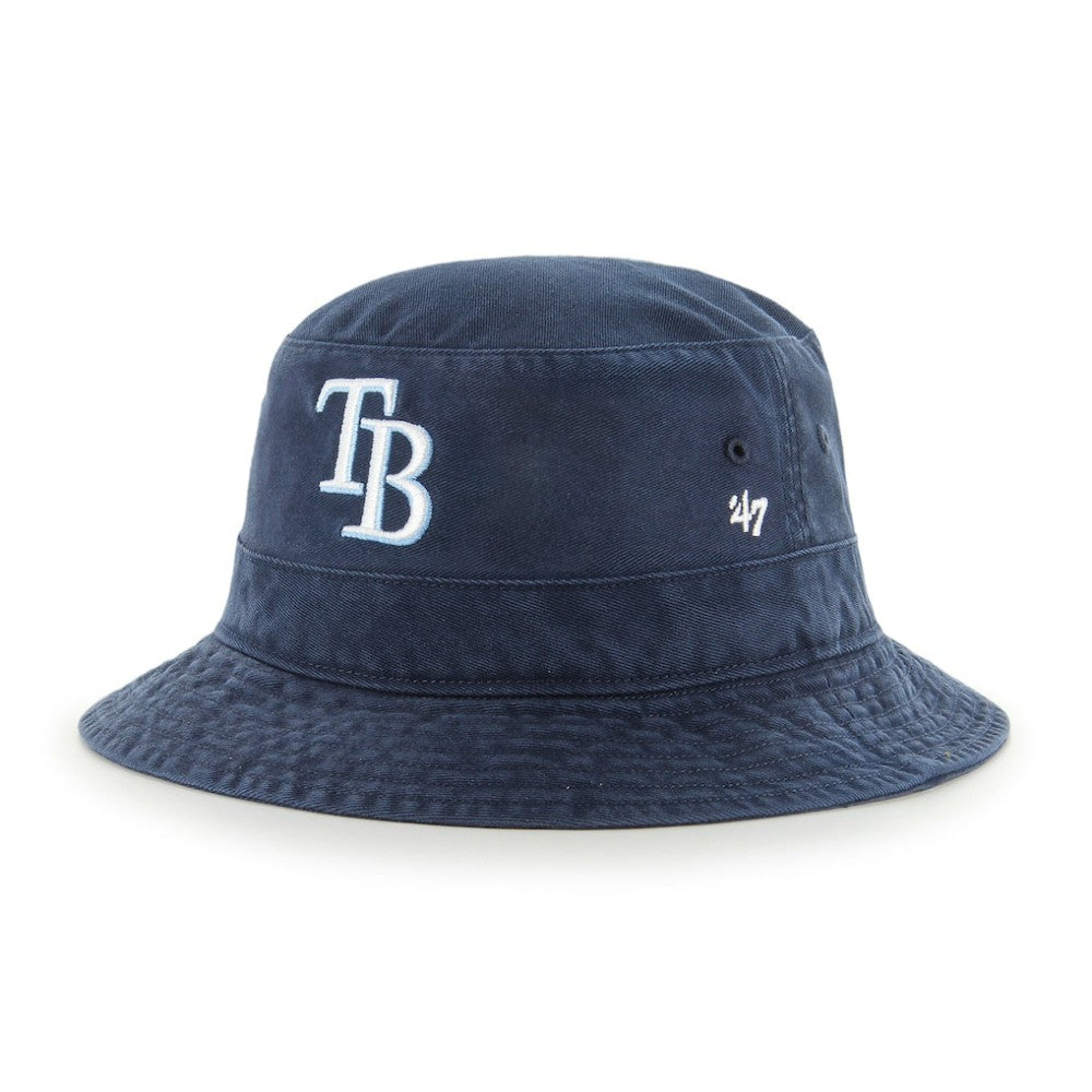 Tampa Bay Rays Primary Logo Bucket Hat Navy | 47 brand