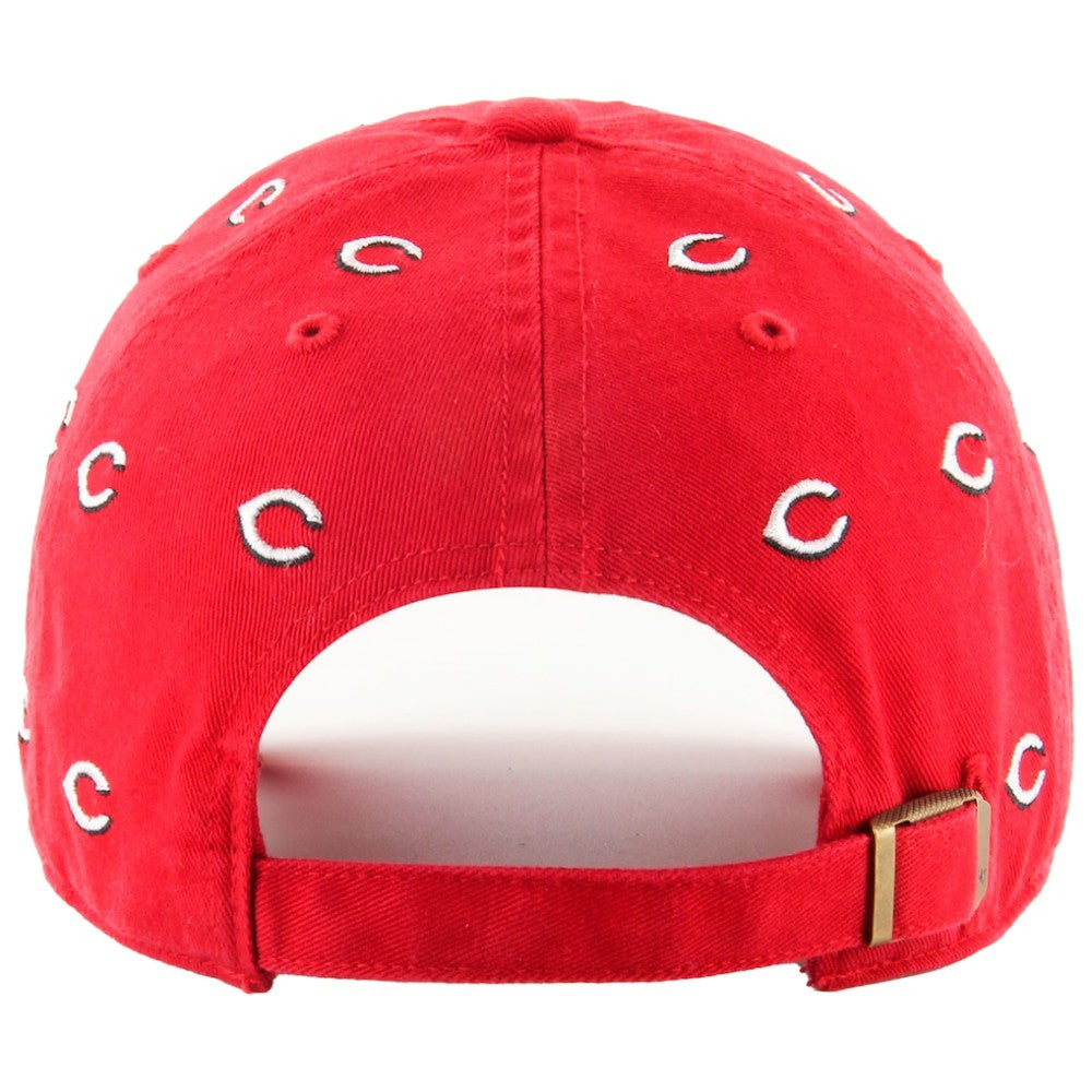 Cincinnati Reds Women's Confetti Clean Up Adjustable Hat Red | 47 brand