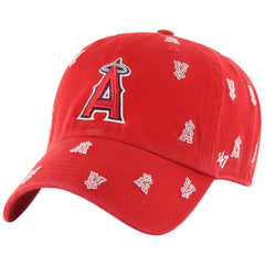 Los Angeles Angels Women's Confetti Clean Up Adjustable Hat Red | 47 brand