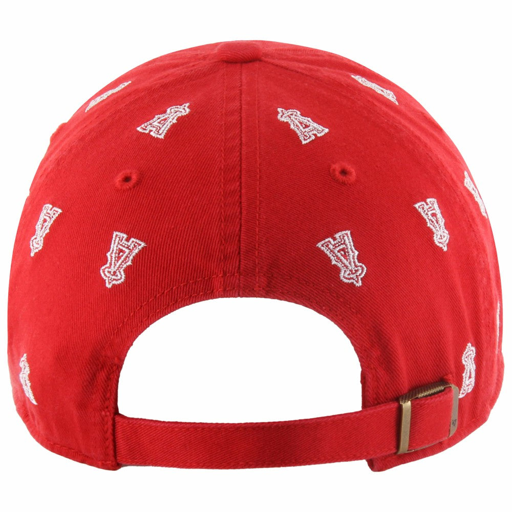 Los Angeles Angels Women's Confetti Clean Up Adjustable Hat Red | 47 brand