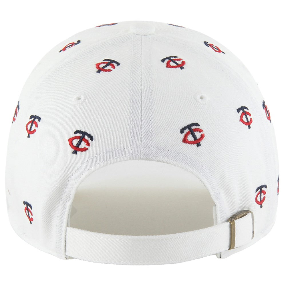 Minnesota Twins Women's Confetti Clean Up Adjustable Hat White | 47 brand