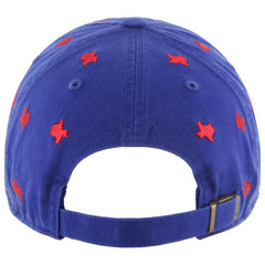 Texas Rangers Women's Confetti Clean Up Adjustable Hat Royal | 47 brand