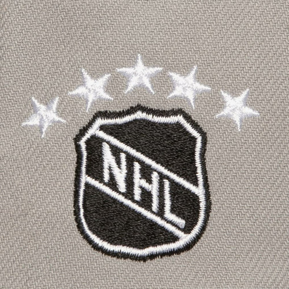 Los Angeles Kings Mitchell & Ness Soul Triple Up Snapback Hat Gray