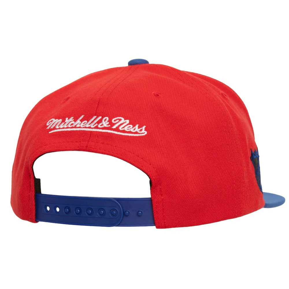 New York Rangers Mitchell & Ness Soul Triple Up Snapback Hat Red