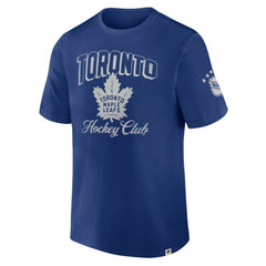 Toronto Maple Leafs Fanatics Decades Collection Made To Last T-Shirt Blue