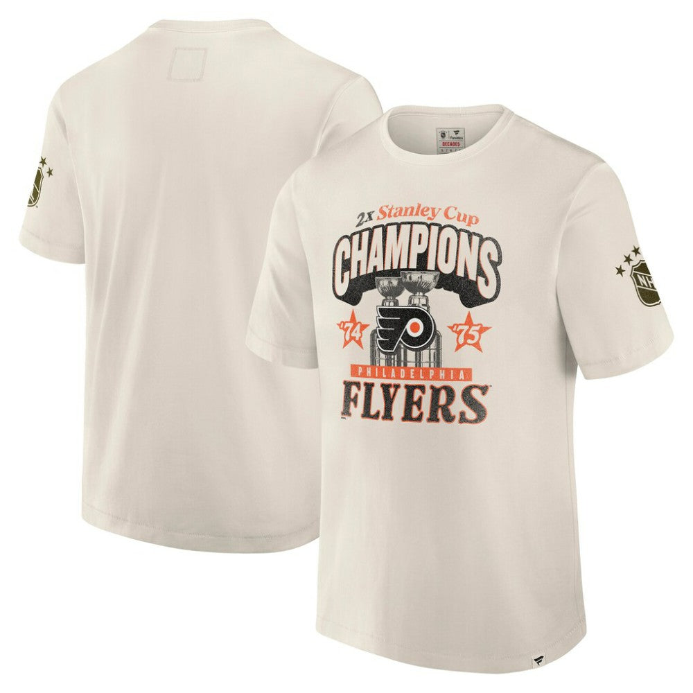 Philadelphia Flyers Fanatics Decades Collection Timeless T-Shirt White