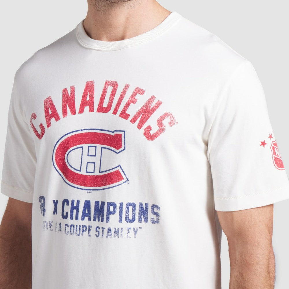 Montreal Canadiens Fanatics Decades Collection Timeless T-Shirt White