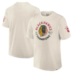 Chicago Blackhawks Fanatics Decades Collection Timeless T-Shirt White