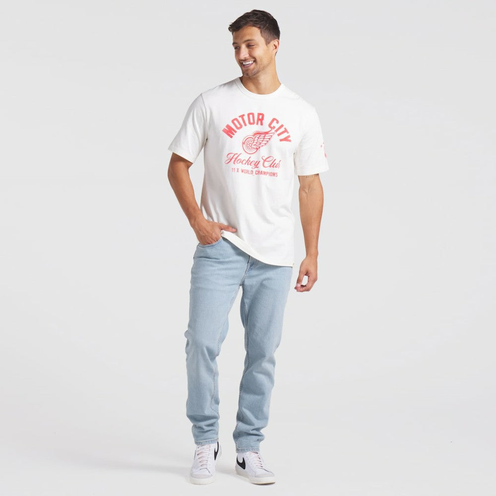 Detroit Red Wings Fanatics Decades Collection Timeless T-Shirt White
