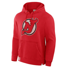 New Jersey Devils Fanatics Decades Collection Tradition Hoodie Red