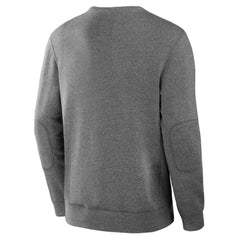 Boston Bruins Fanatics Decades Collection Legendary Fleece Pullover Sweatshirt Heather Gray