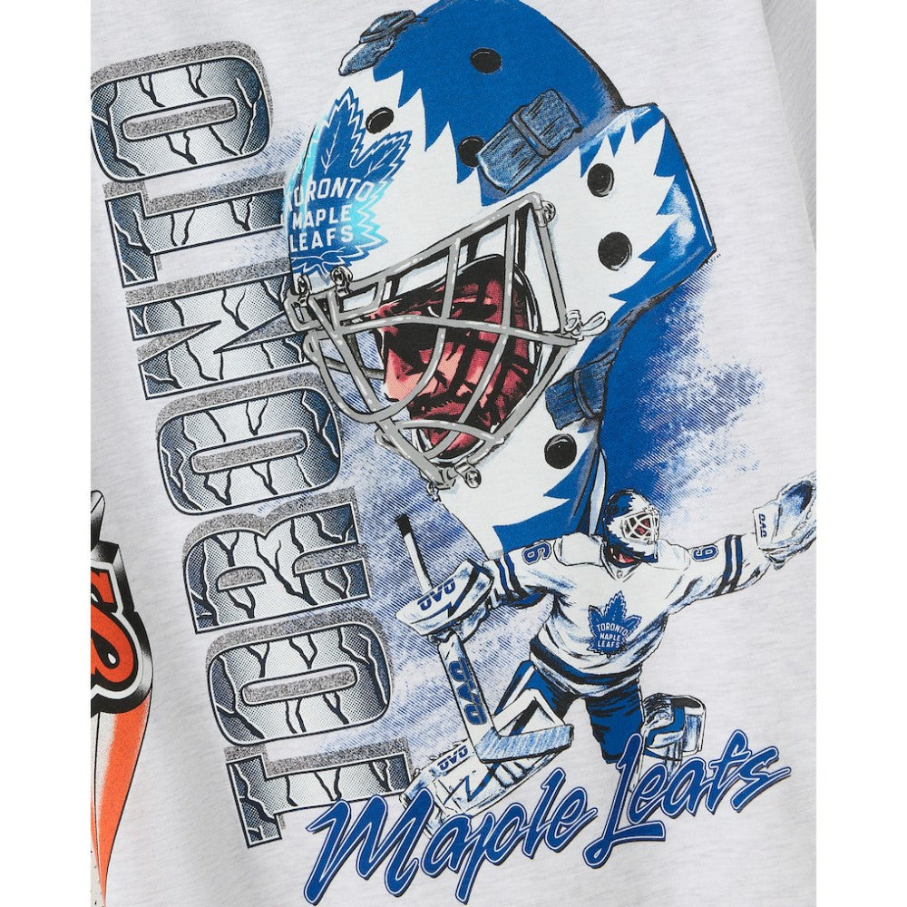 Toronto Maple Leafs OVO x NHL Retro T-Shirt Heather Gray