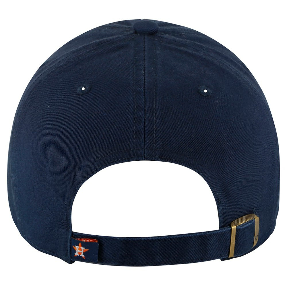 Houston Astros Clean Up Adjustable Hat Navy/Orange | 47 brand