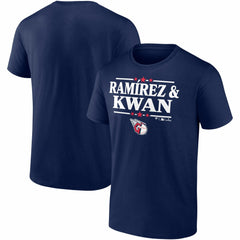 Jose Ramirez & Steven Kwan Cleveland Guardians Election Player T-Shirt Navy