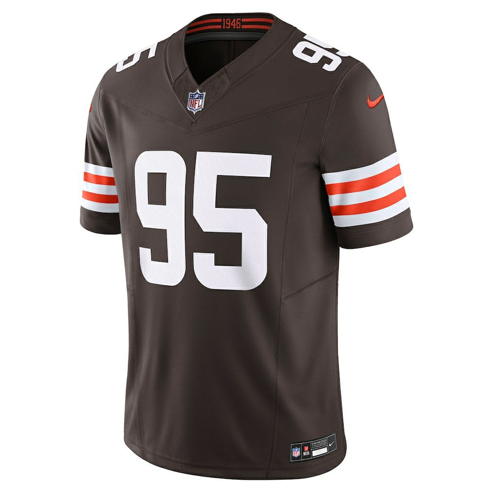 Myles Garrett Cleveland Browns Team Vapor F.U.S.E. Limited Jersey - Brown
