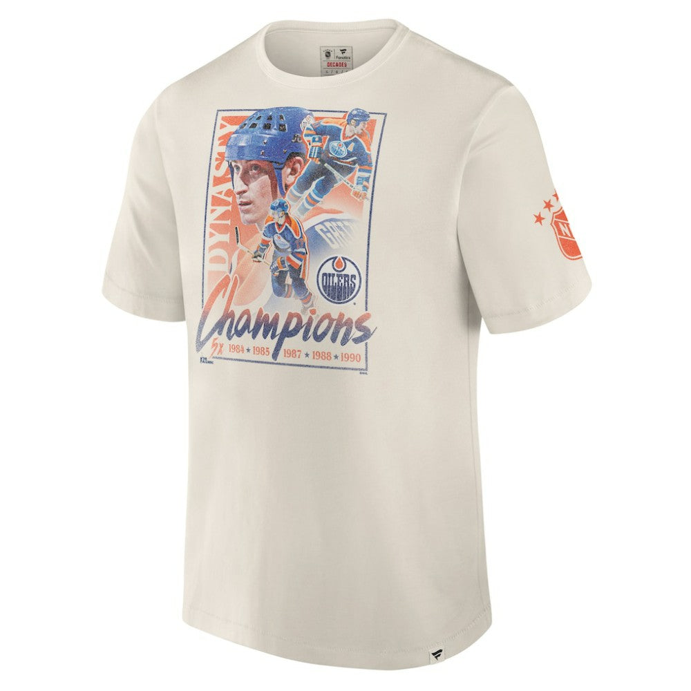 Edmonton Oilers Fanatics Decades Collection Timeless T-Shirt White