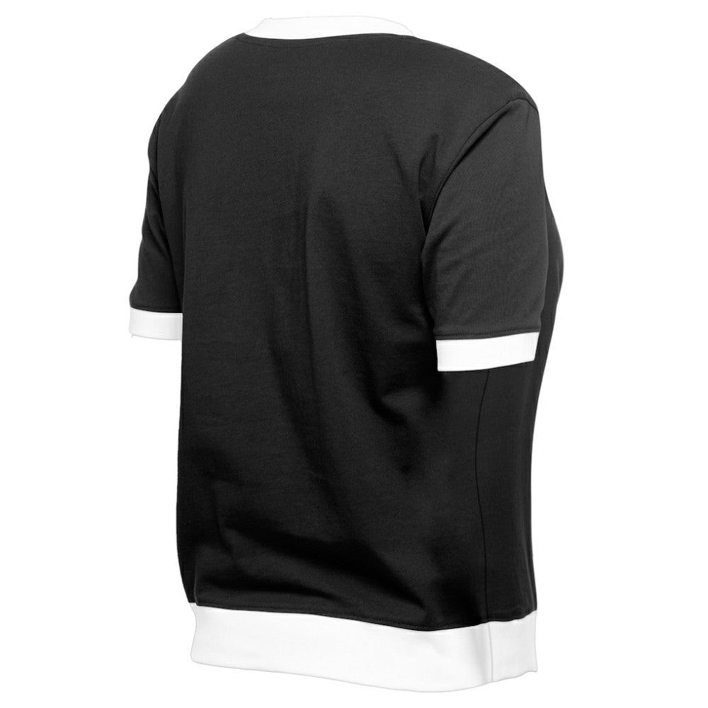 San Francisco Giants Women's 2025 City Connect Rhinestone V-Neck T-Shirt Black | New Era