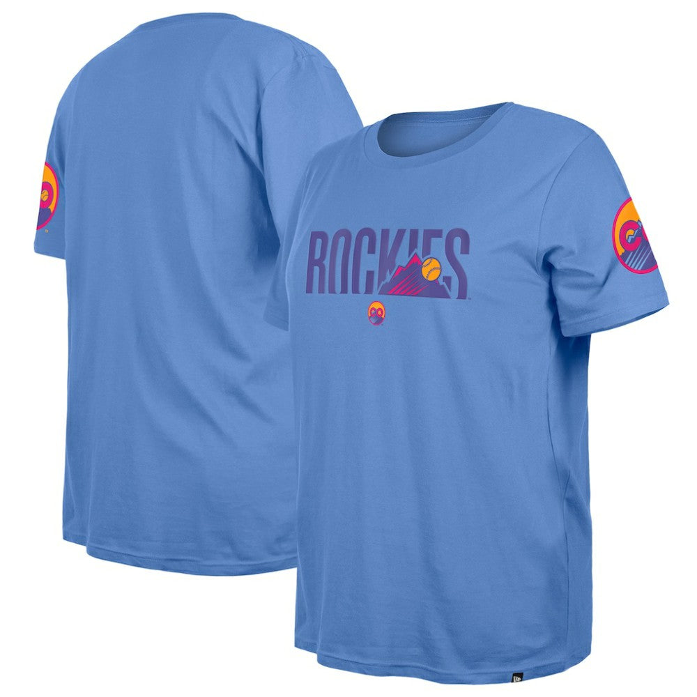 Colorado Rockies Women's 2025 City Connect Plus Size T-Shirt Blue | New Era