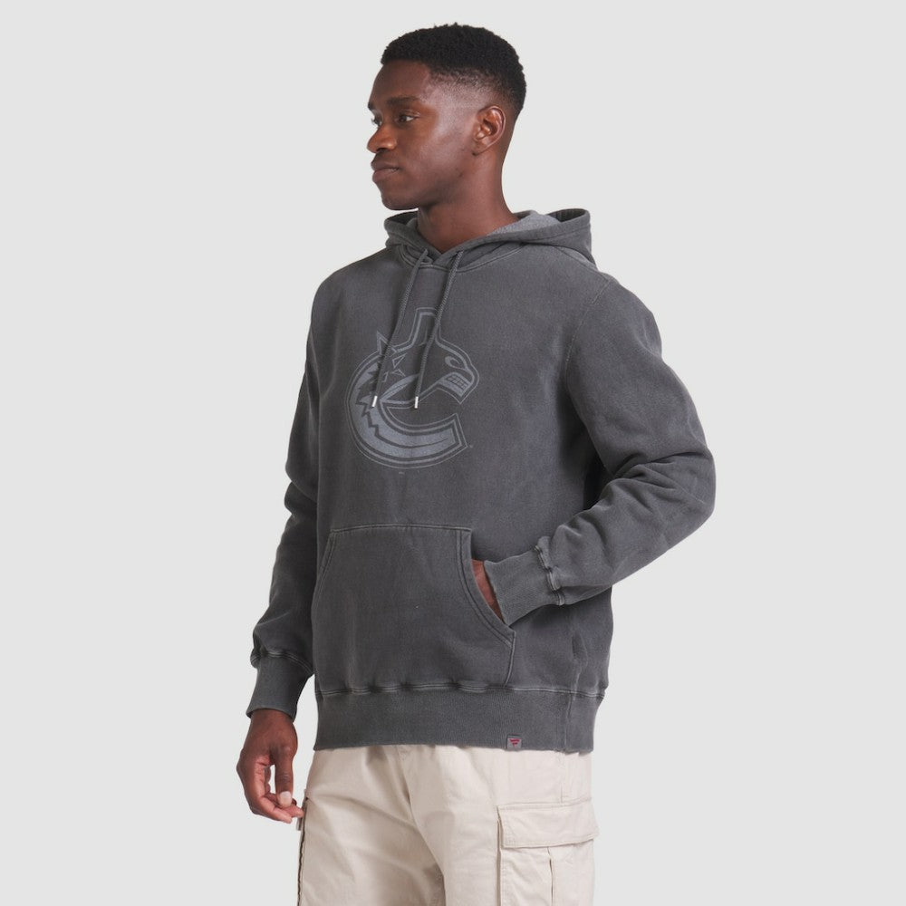 Vancouver Canucks Fanatics Made in Canada Pullover Hoodie Black
