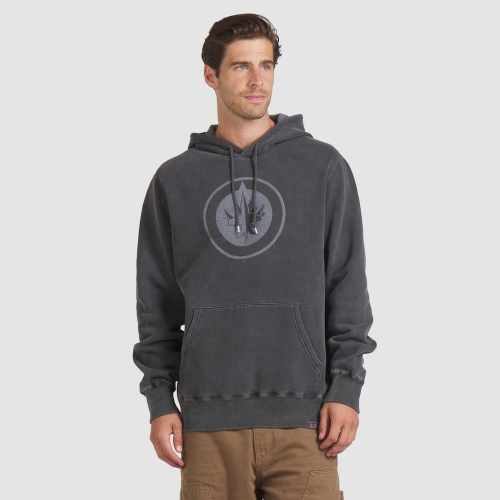 Winnipeg Jets Fanatics Made in Canada Pullover Hoodie Black