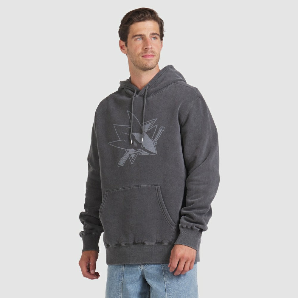 San Jose Sharks Fanatics Made in Canada Pullover Hoodie Black