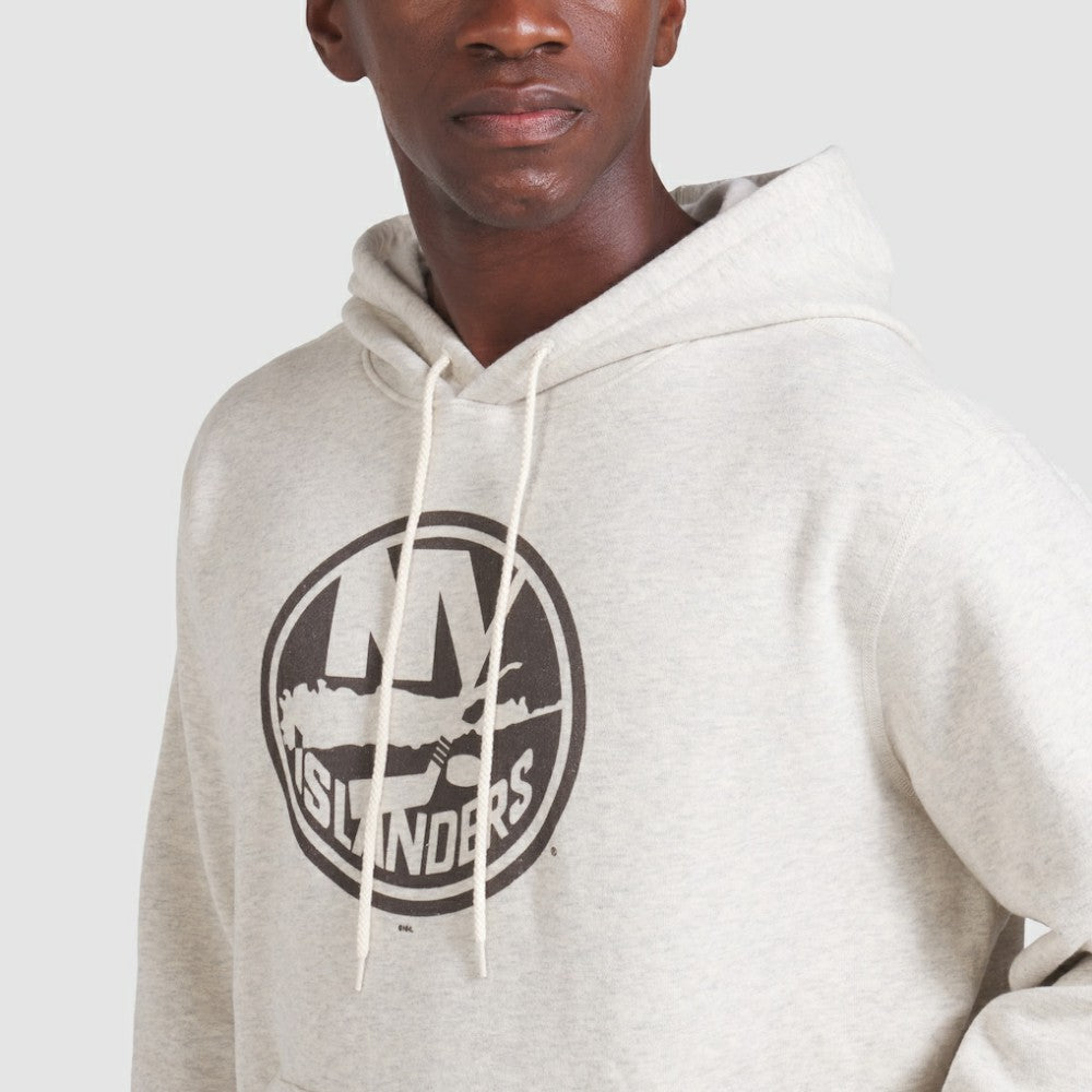 New York Islanders Fanatics Made in Canada Pullover Hoodie Cream