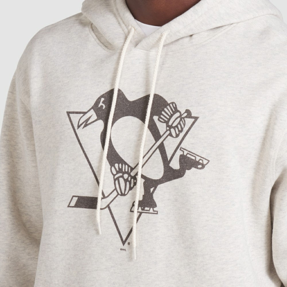 Pittsburgh Penguins Fanatics Made in Canada Pullover Hoodie Cream