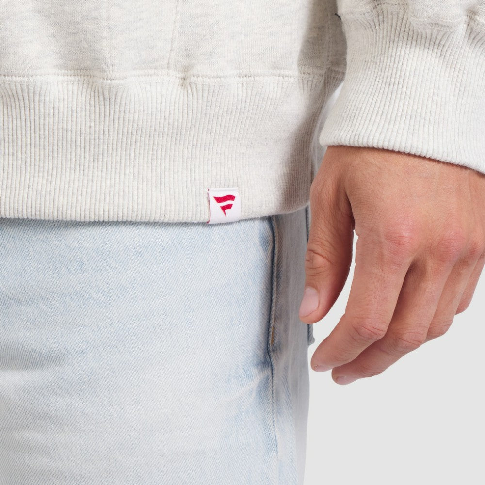 New Jersey Devils Fanatics Made in Canada Pullover Hoodie Cream