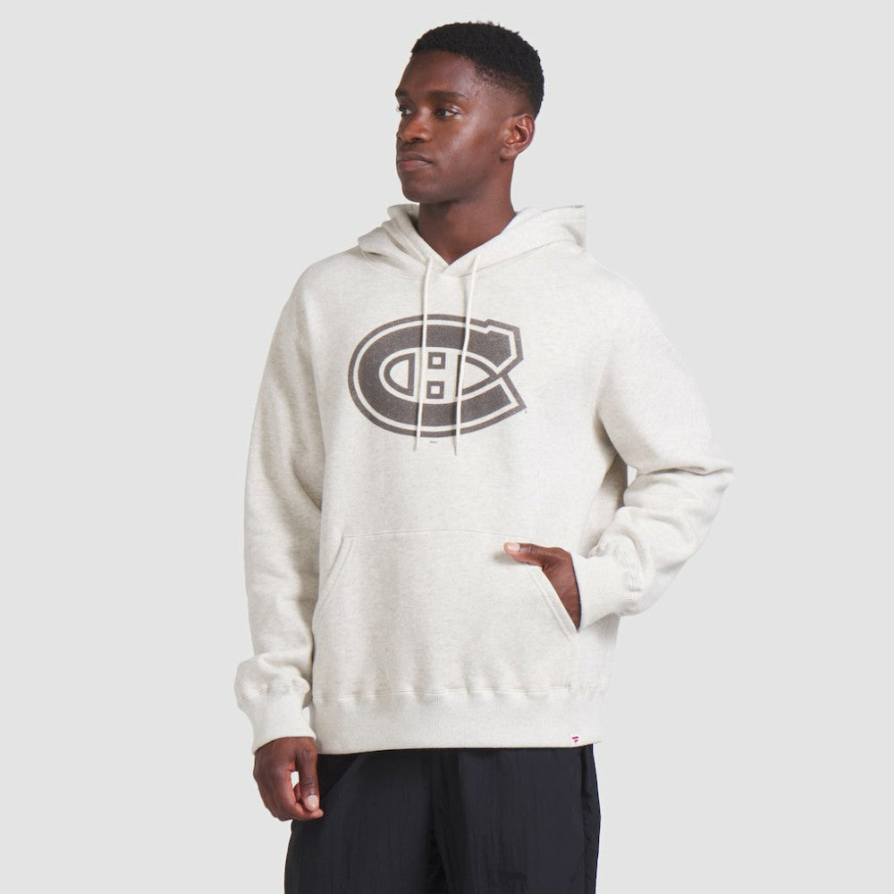 Montreal Canadiens Fanatics Made in Canada Pullover Hoodie Cream