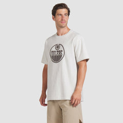 Edmonton Oilers Fanatics Made in Canada T-Shirt Cream