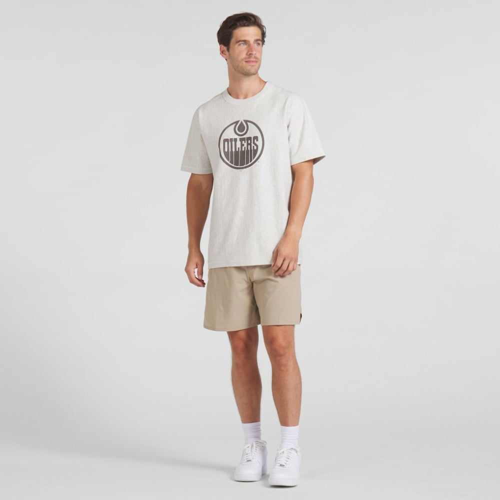 Edmonton Oilers Fanatics Made in Canada T-Shirt Cream