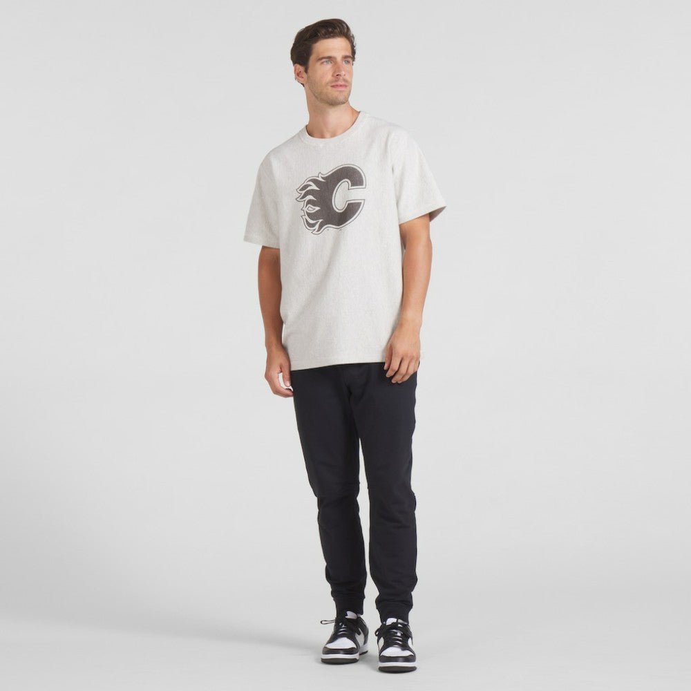 Calgary Flames Fanatics Made in Canada T-Shirt Cream