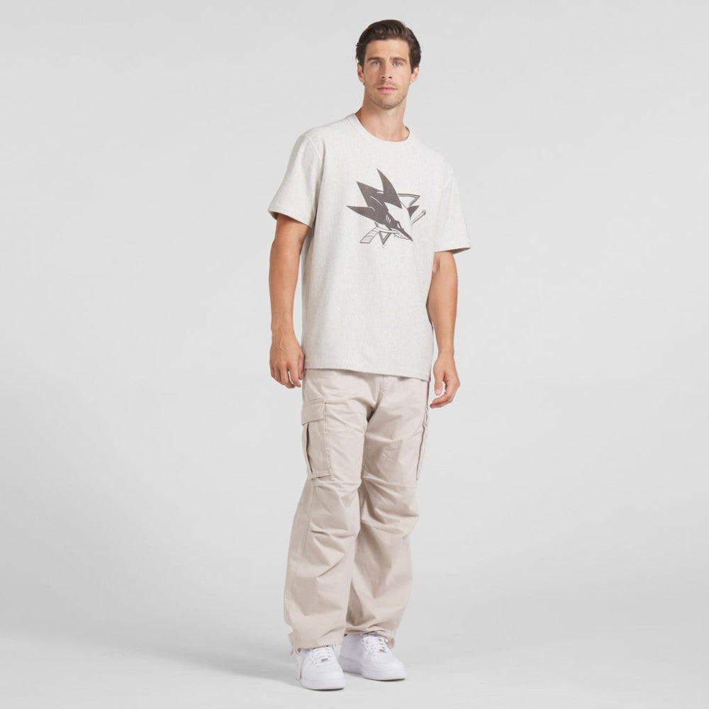 San Jose Sharks Fanatics Made in Canada T-Shirt Cream