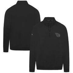 Cleveland Guardians Levelwear Murray Nightfall Quarter-Zip Top Black