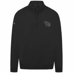 Cleveland Guardians Levelwear Murray Nightfall Quarter-Zip Top Black