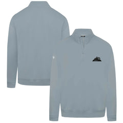 Colorado Rockies Levelwear Murray Nightfall Quarter-Zip Top Gray