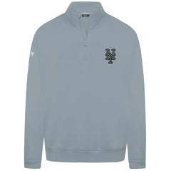 New York Mets Levelwear Murray Nightfall Quarter-Zip Top Gray