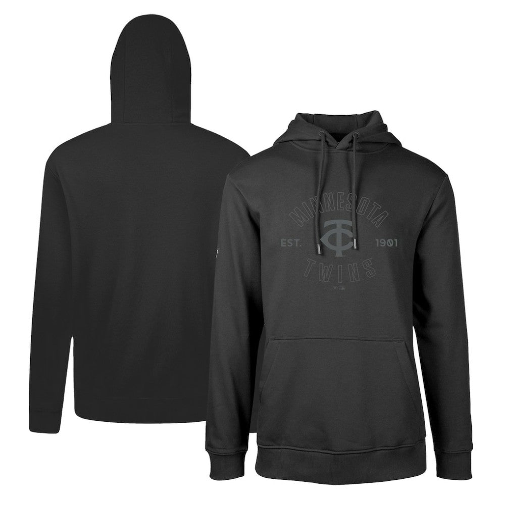Minnesota Twins Levelwear Podium Abyssal Pullover Hoodie Black