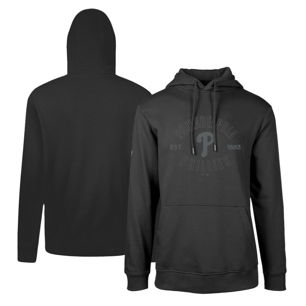 Philadelphia Phillies Levelwear Podium Abyssal Pullover Hoodie Black