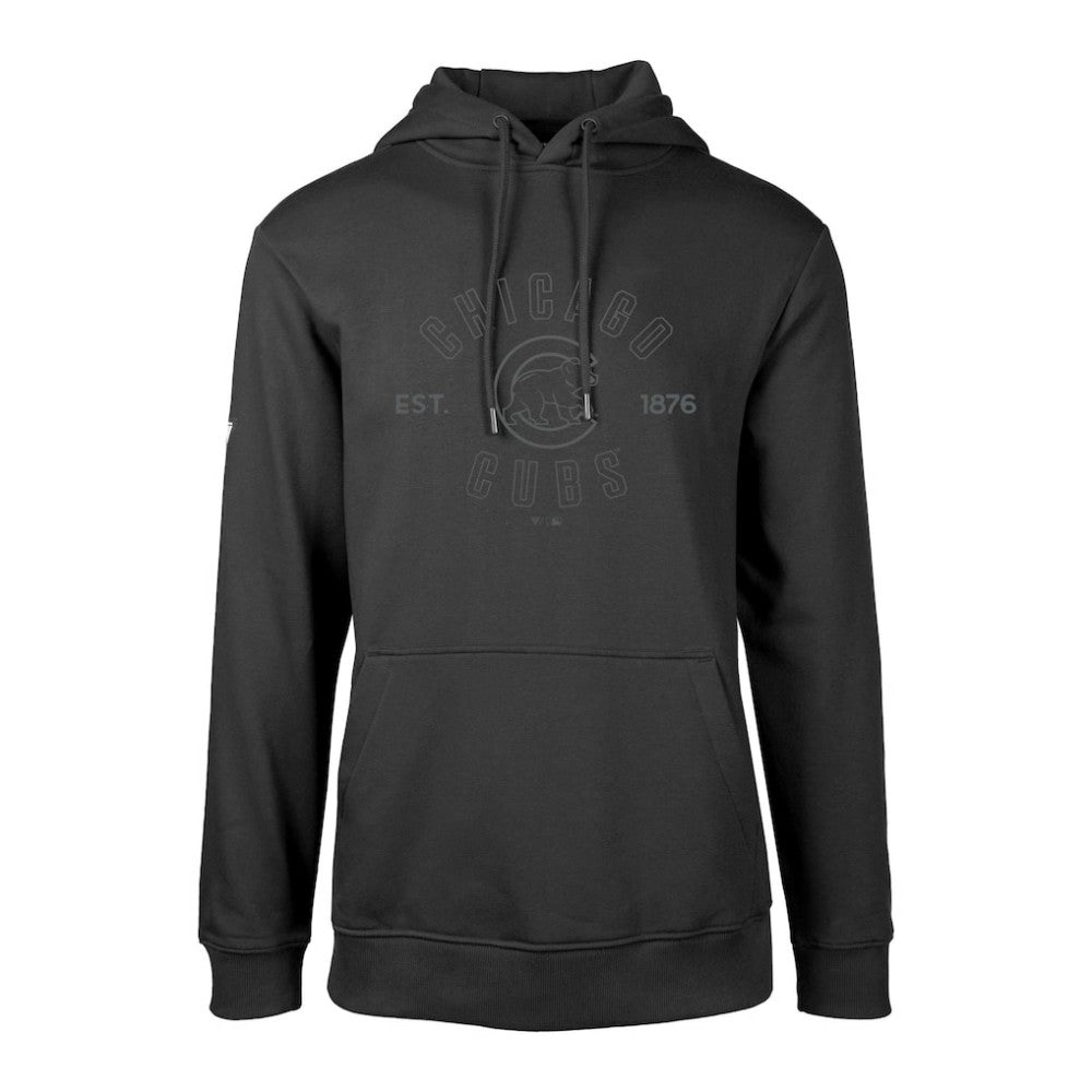 Chicago Cubs Levelwear Podium Abyssal Pullover Hoodie Black
