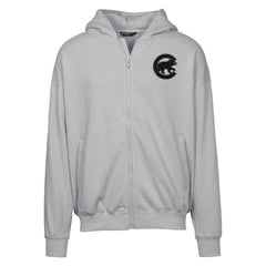 Chicago Cubs Levelwear Uphill Abyssal Full-Zip Hoodie Gray