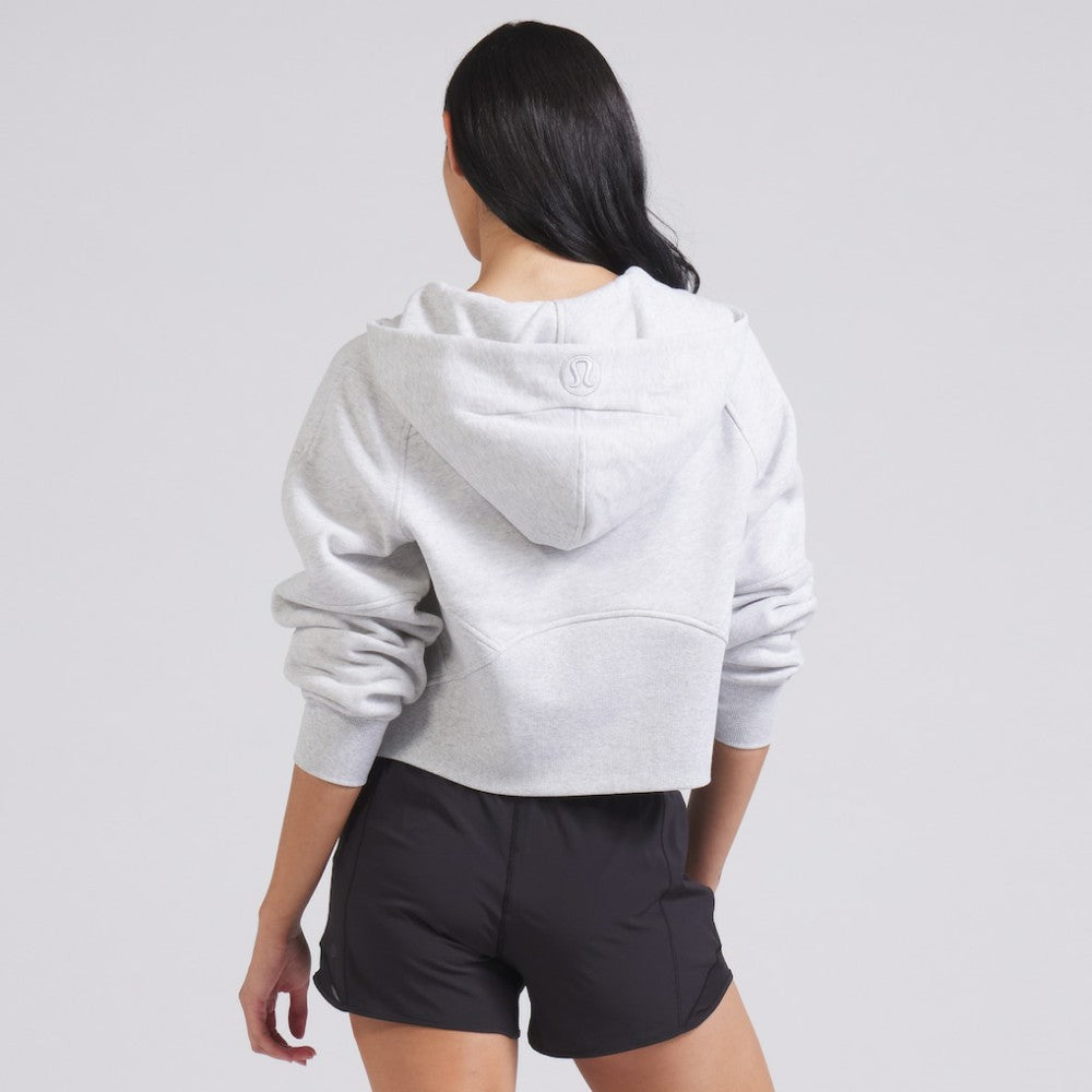 Vegas Golden Knights lululemon Women's Scuba Oversized Half-Zip Hoodie Heathered Core Ultra Light Grey