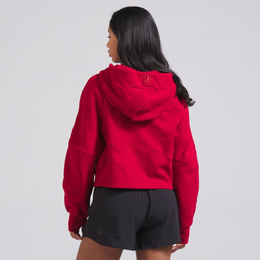 Montreal Canadiens lululemon Women's Scuba Oversized Half-Zip Hoodie True Red