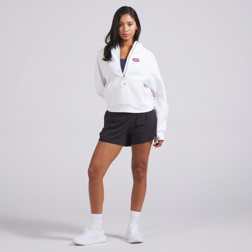 Montreal Canadiens lululemon Women's Scuba Oversized Half-Zip Hoodie White