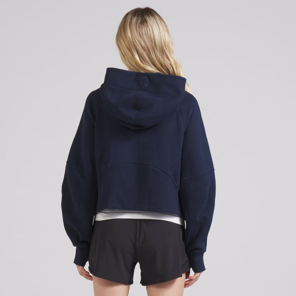 Seattle Kraken lululemon Women's Scuba Oversized Half-Zip Hoodie True Navy