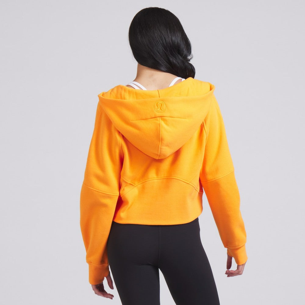 Edmonton Oilers lululemon Women's Scuba Oversized Half-Zip Hoodie Tiger