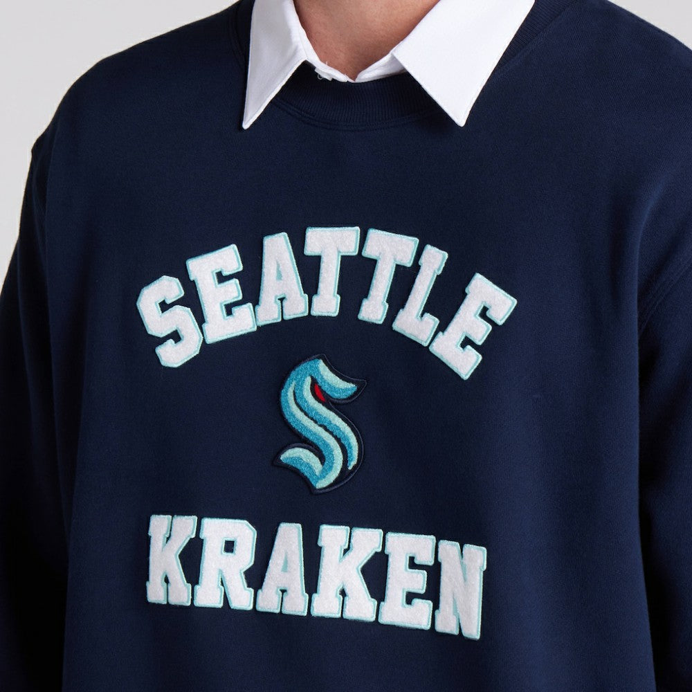 Seattle Kraken lululemon Steady State Crew True Navy