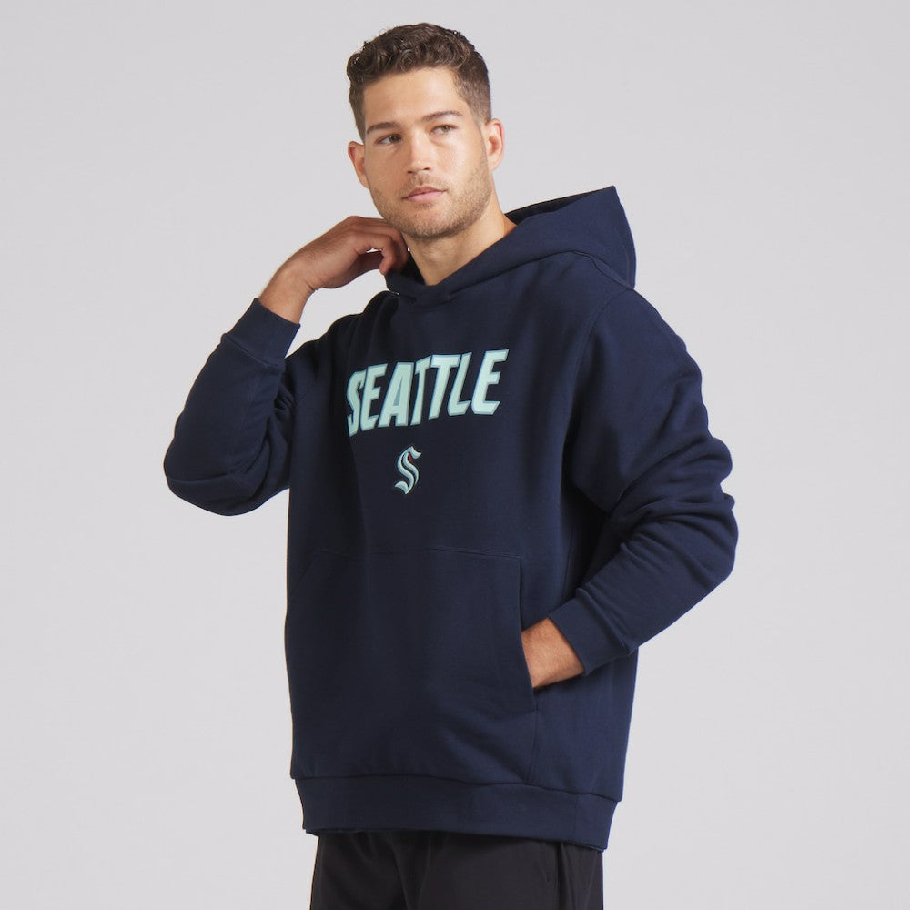 Seattle Kraken lululemon Steady State Pullover Hoodie True Navy