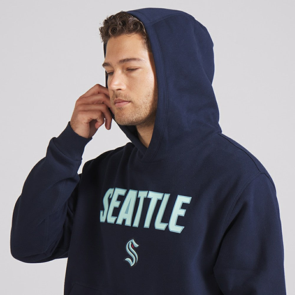 Seattle Kraken lululemon Steady State Pullover Hoodie True Navy
