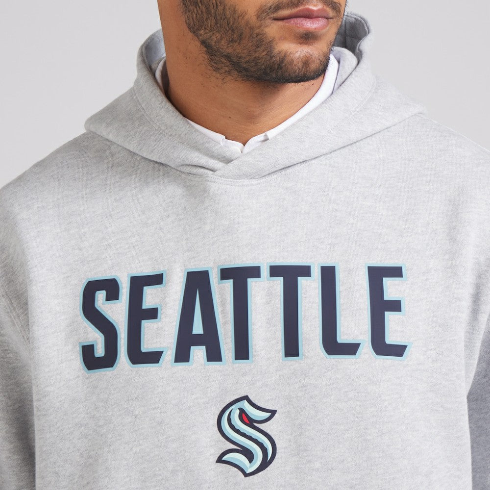 Seattle Kraken lululemon Steady State Pullover Hoodie Heathered Silver Drop